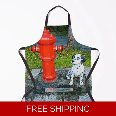 Le Studio Apron A Rush Signals Statue